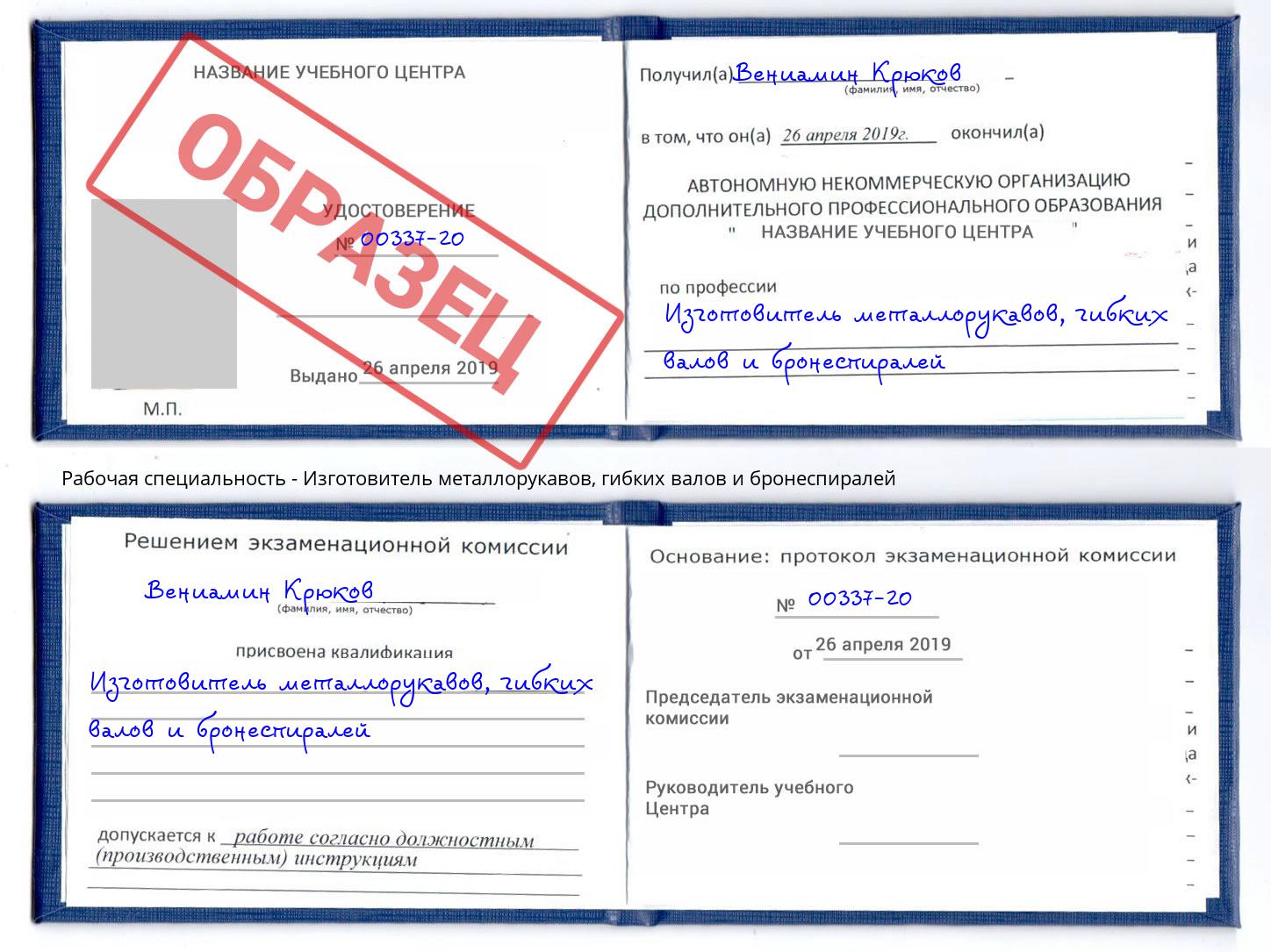 Изготовитель металлорукавов, гибких валов и бронеспиралей Павловский Посад